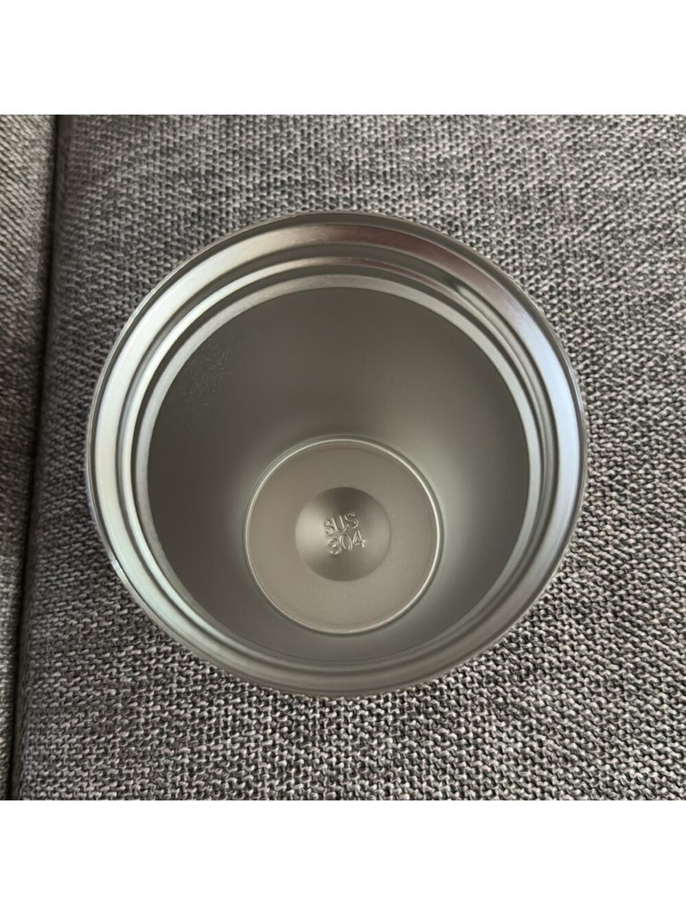 Dior Homme Small Tumbler Travel Coffee Mug Black Stainless Steel Authentic - Picture 8 of 10